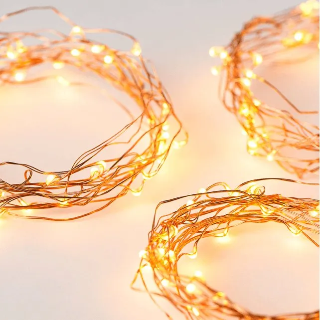 LED Starry Lights Shapeable Copper Wire - 8 ft.