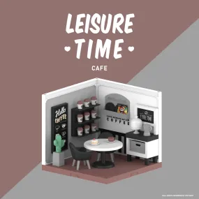 Leisure Time Toy Set by POP MART - Cafe