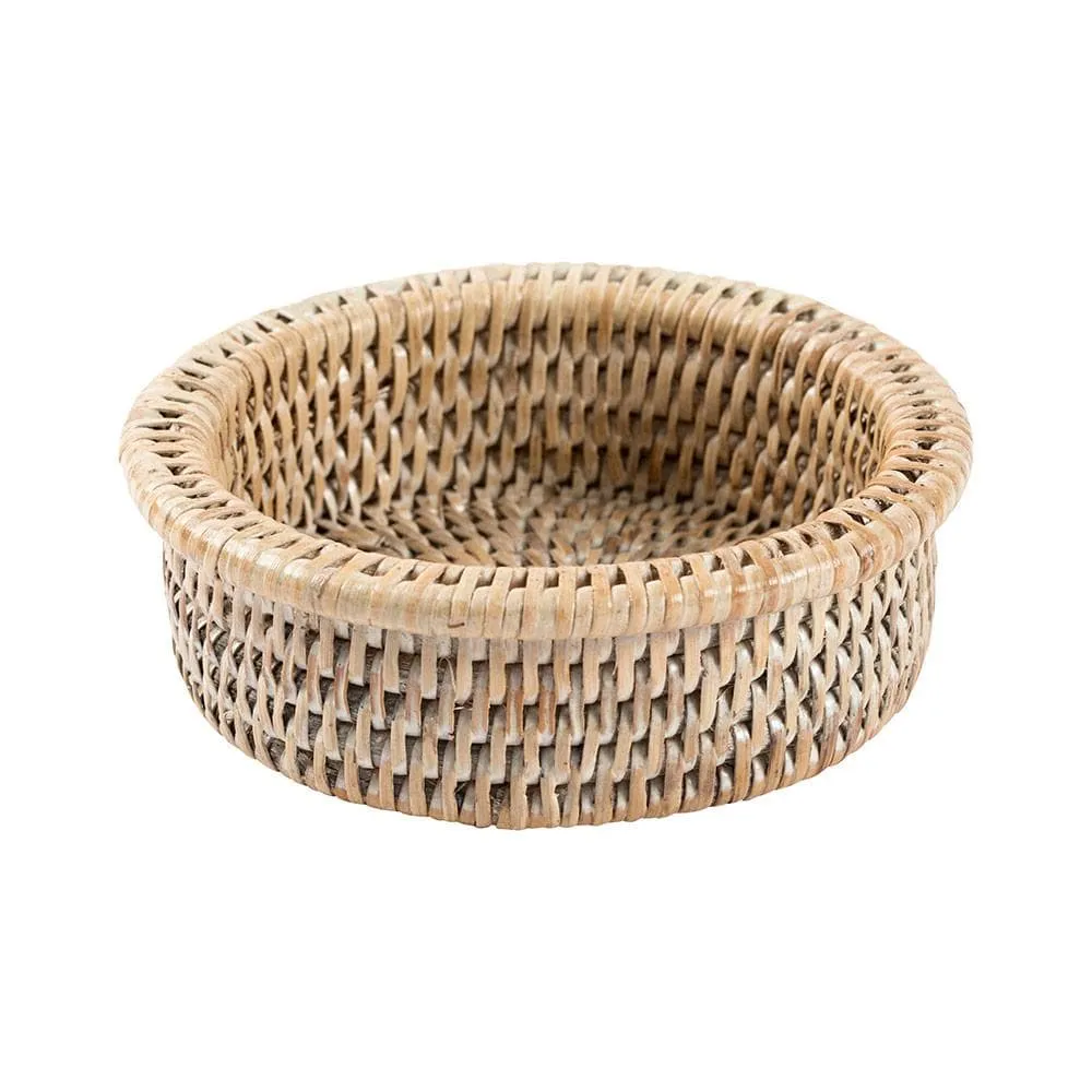 Light Rattan Wine Bottle Holder