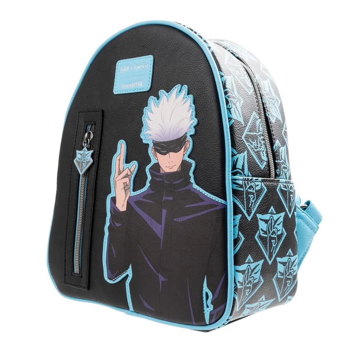 Loungefly Jujutsu Kaisen Gojo Mini Backpack Entertainment Earth Exclusive