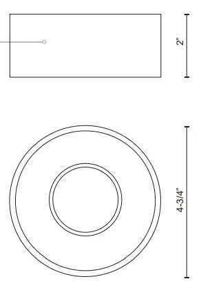 Lucci Flushmount Ceiling Fixture