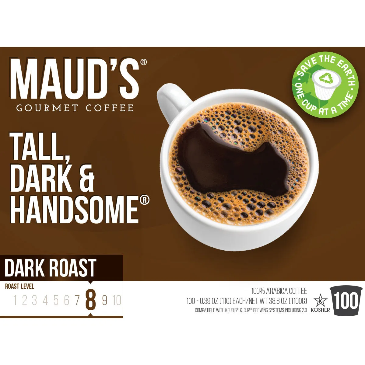 Maud's Dark Roast Coffee Pods