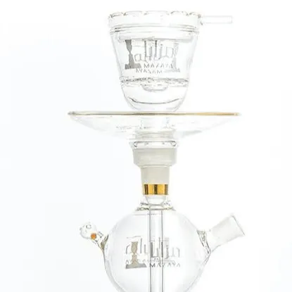 Mazaya glass shisha New (Large) - أرجيلة مزايا الحجم الكبير