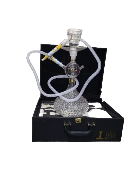 Mazaya glass shisha New (Large) - أرجيلة مزايا الحجم الكبير