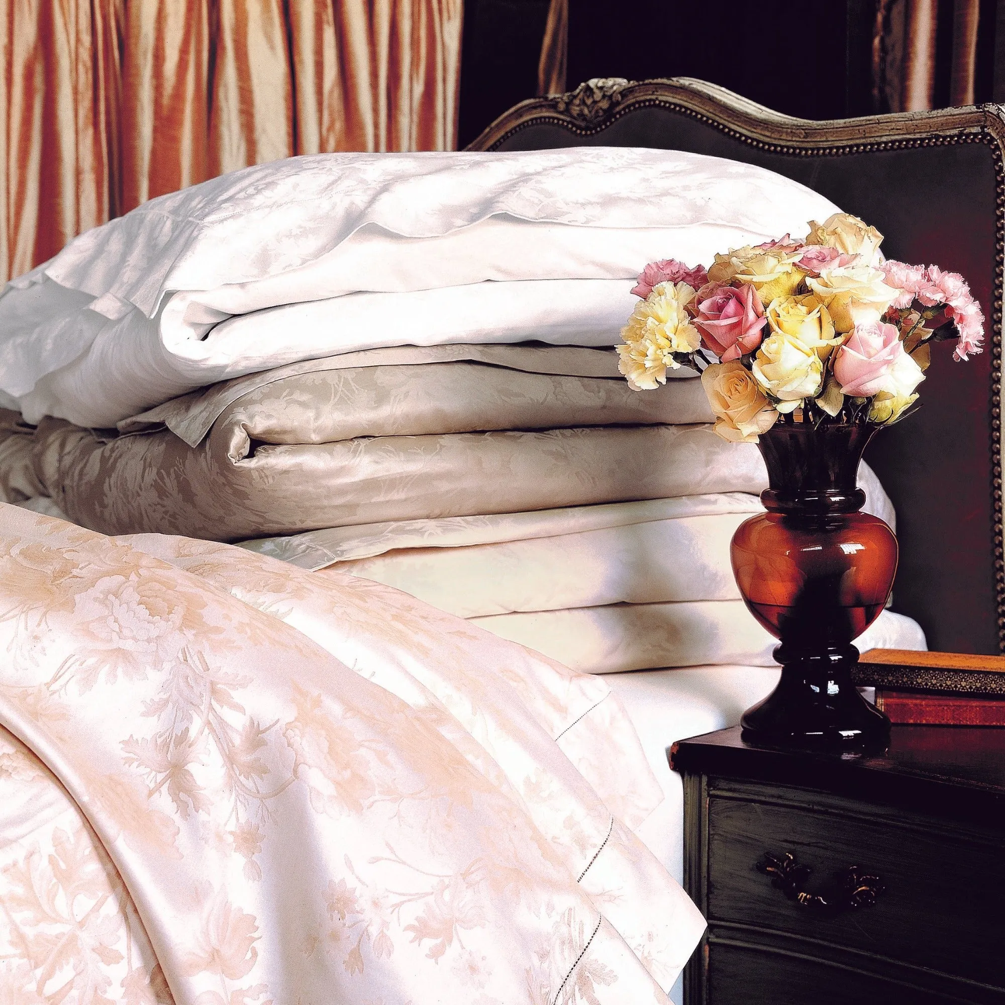 Millefleur Floral Duvet Cover in Sable