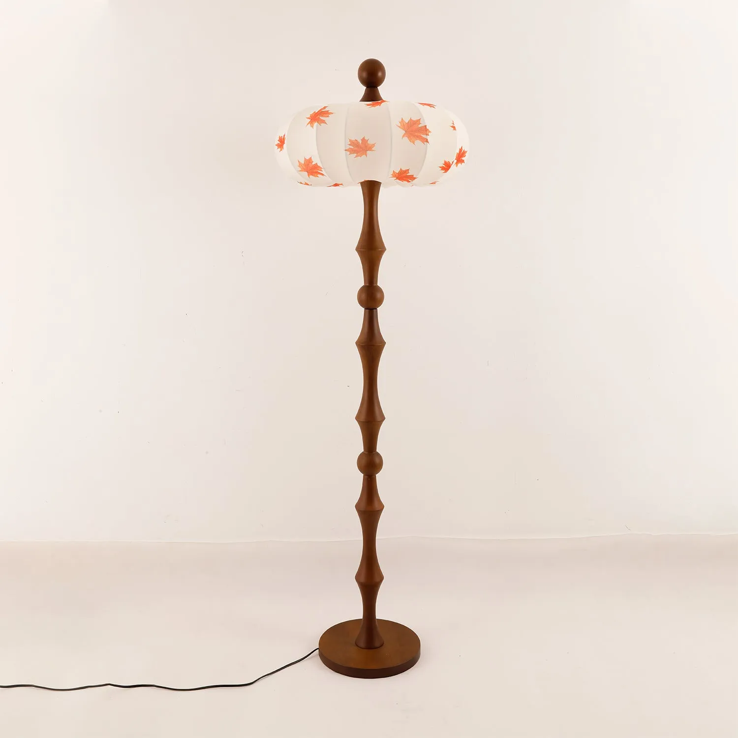 Milo Walnut Floor Lamp