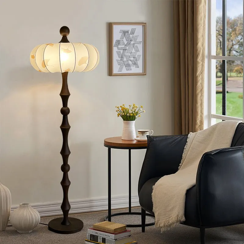 Milo Walnut Floor Lamp