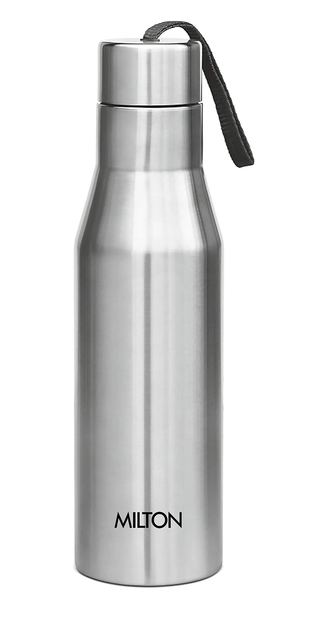 MILTON Thermosteel Carafe - Steel Plain Super 1000 Single Wall Stainless Steel Bottle, 1000 ml, Silver, 1500 ml