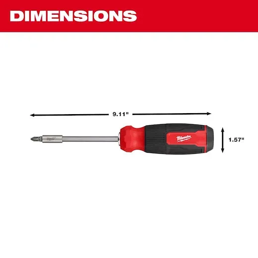 Milwaukee 48-22-2900 14 in 1 Multi-Bit Screwdriver