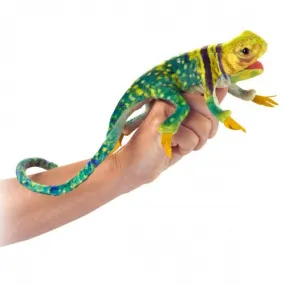 Mini Collared Lizard Puppet