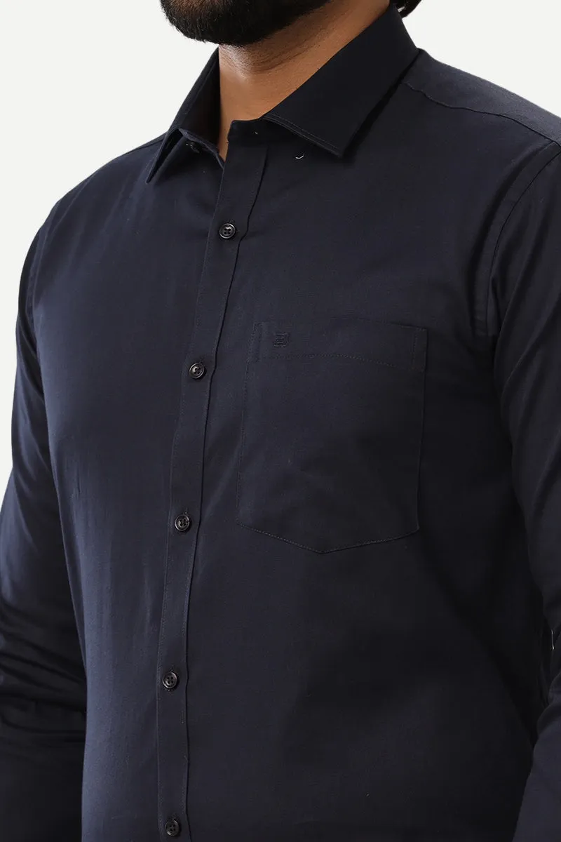 Monti - Navy Formal Shirts for Men | Ariser