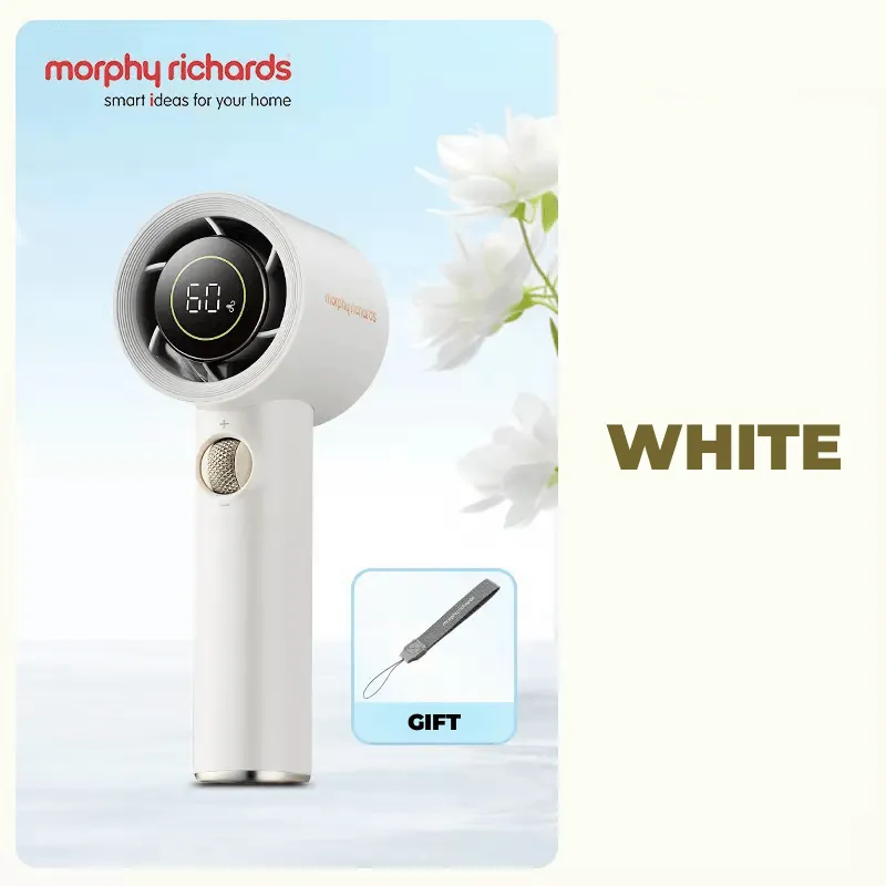 Morphy Richards summer portable mini cooling fan handheld electric fan turbine outdoor camping travel long life high speed small electric fan MR3600