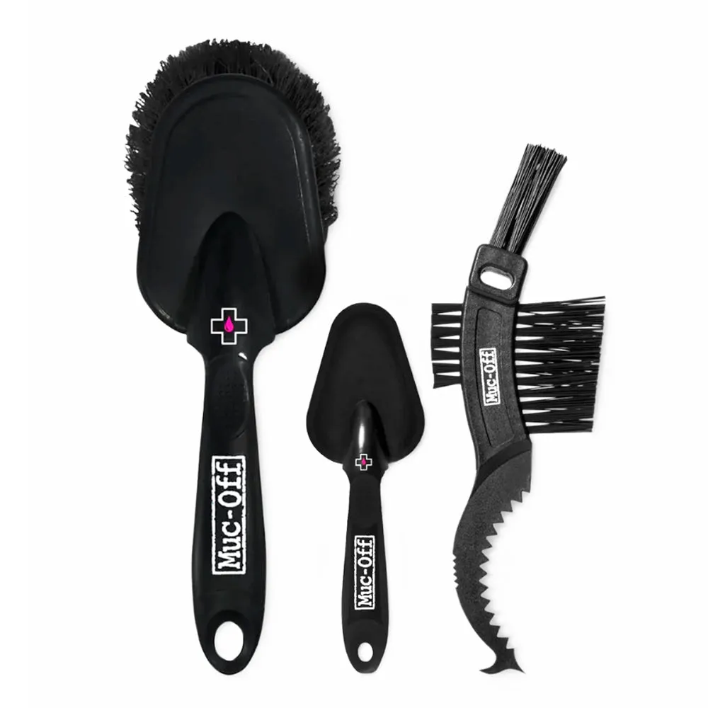 Muc Off Cleaning Detailed 3 Brush Set