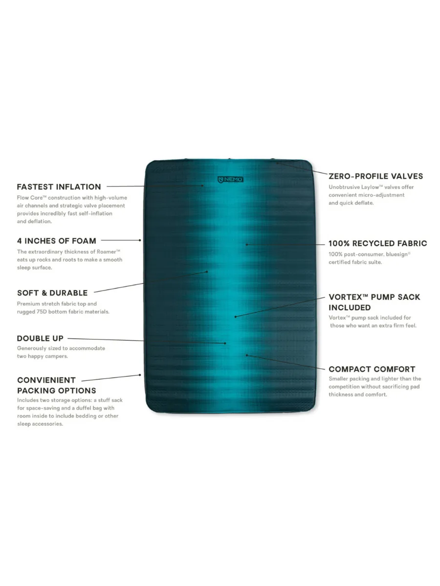 NEMO ROAMER SELF INFLATING MATTRESS