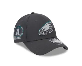 New Era Men's NFL Philadelphia Eagles Adjustable Draft Cap 2024