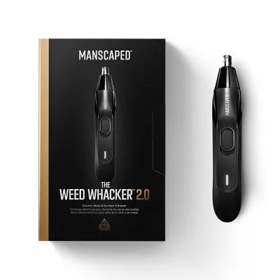 New - Manscaped The Weed Whacker 2.0 Ear & Nose Hair Trimmer