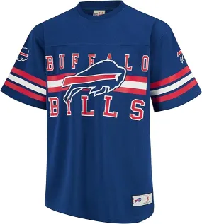 NFL Official Adults Soft Mesh Vintage Beast Mode T-Shirt - Unisex|Buffalo Bills