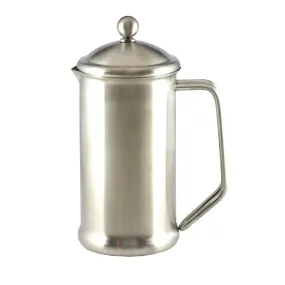 Olympia  Satin Finish Stainless Steel Cafetiere 6 Cup - GD168