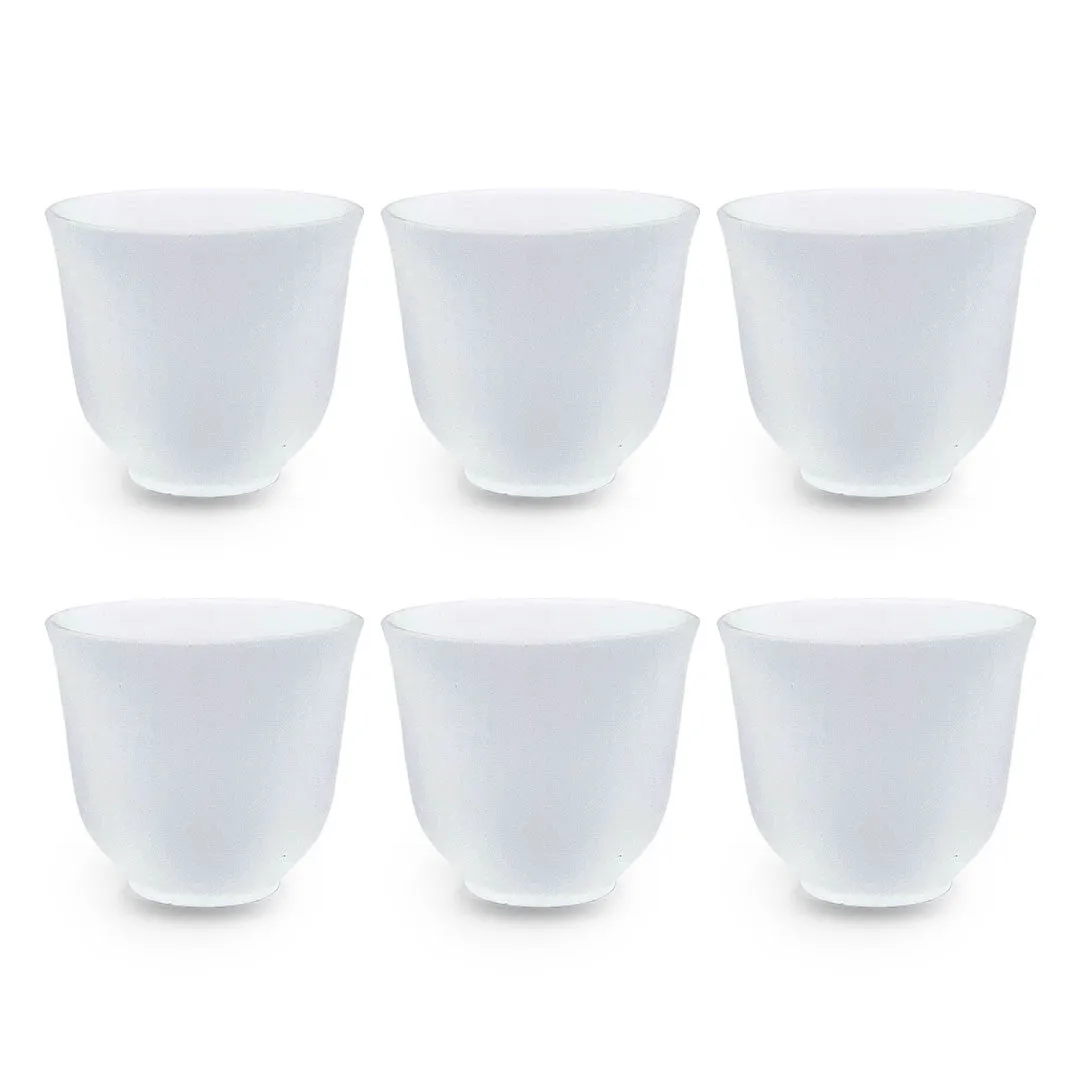 Otsuka Frosted Glass Sake Cup 1.3 fl oz (Set of 6)