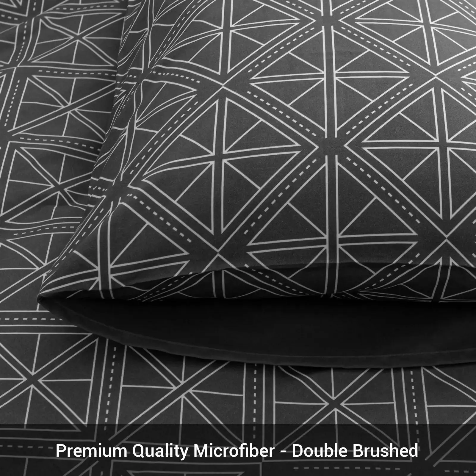 Pamposh Duvet Cover Set-Diamonds