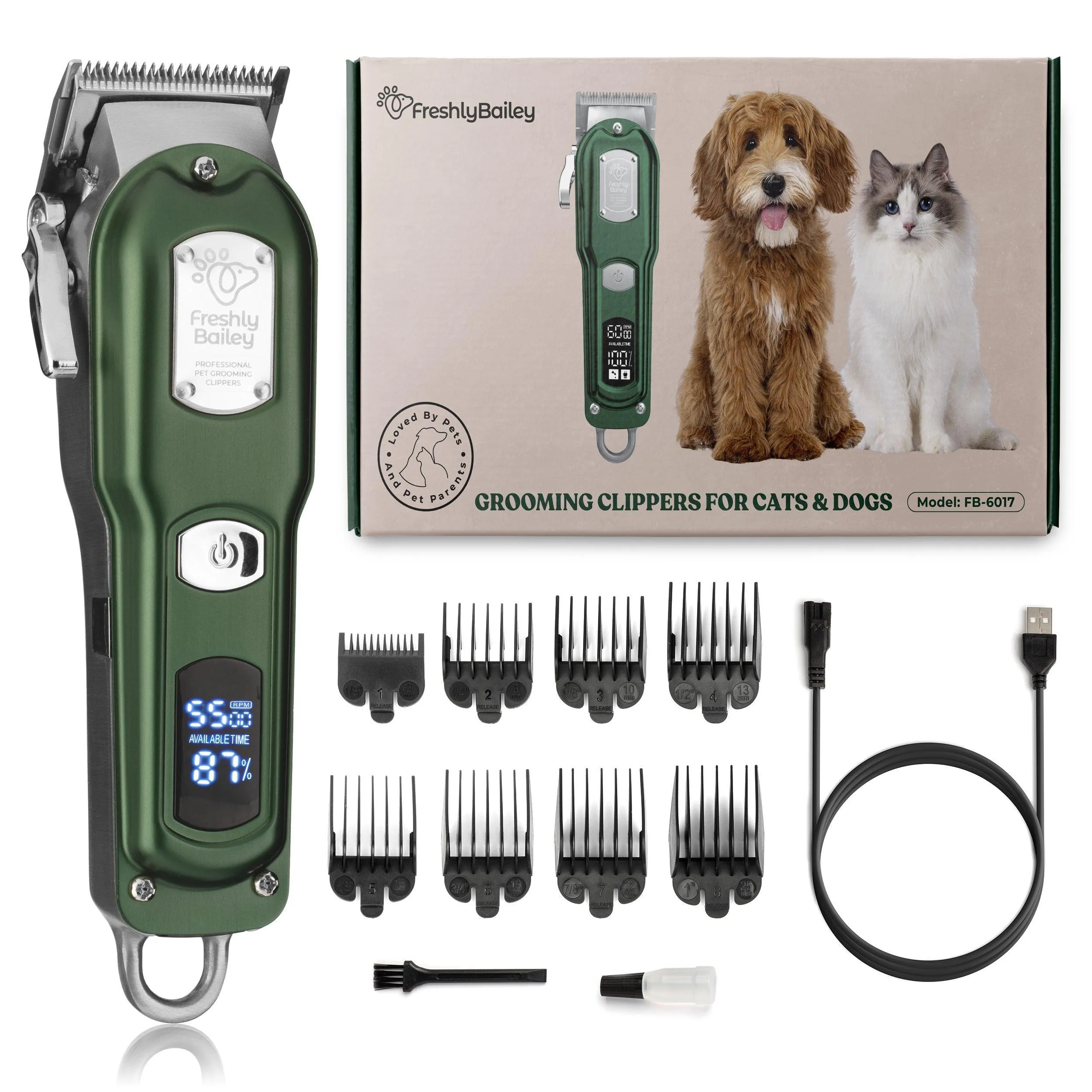 Pet Hair Clippers for Cats & Dogs