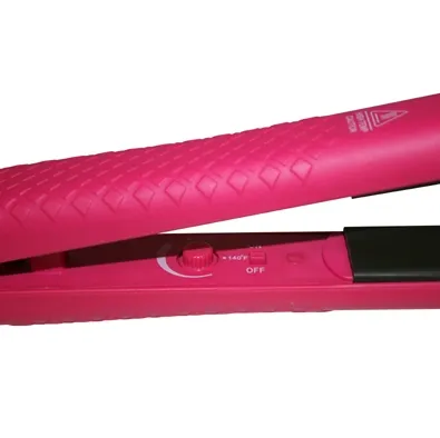 Pink- Ceramic Plate Hair Straightener 1-1/2"