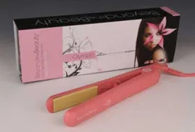 Pink- Ceramic Plate Hair Straightener 1-1/2"