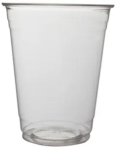 Plastic Cups - 16oz PET Cold Cups (98mm) - 1,000 ct