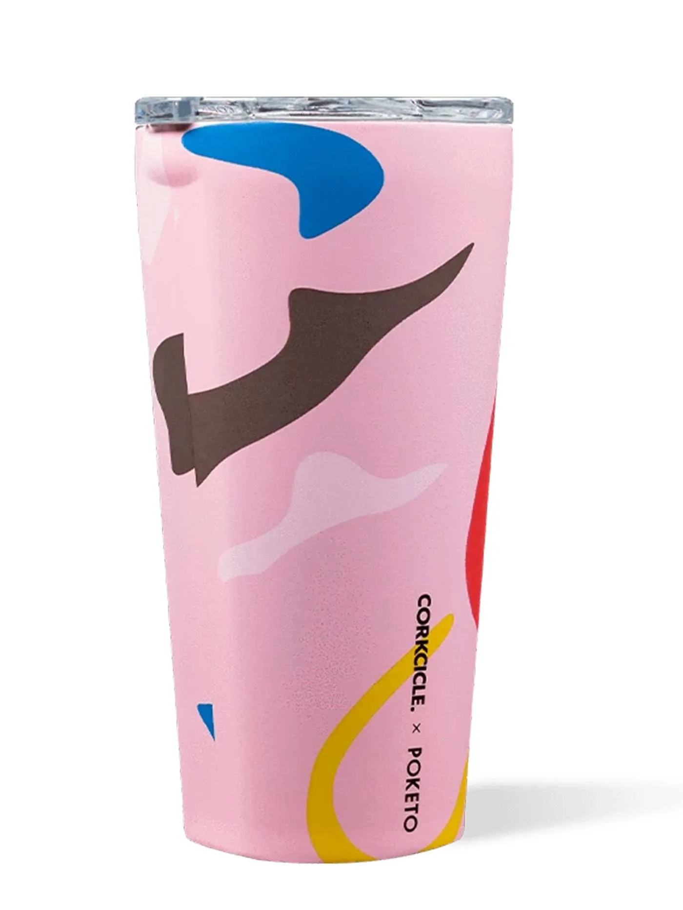 Poketo 16oz Pink Party Tumbler