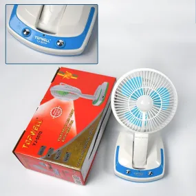 PORTABLE LED LIGHT WITH MINI FAN- YJ 5570 (Battery Not Include)