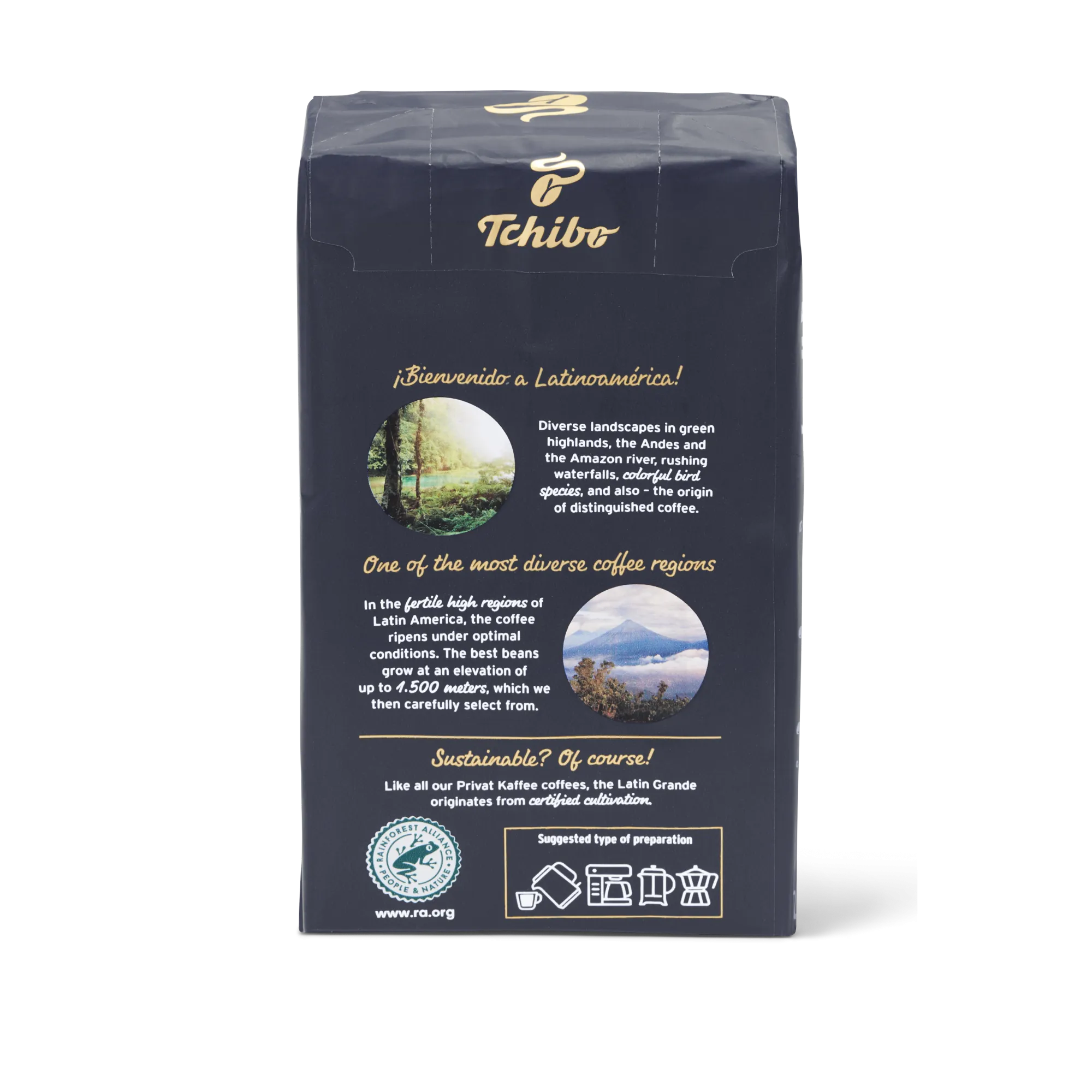 Privat Kaffee Latin Grande Ground Coffee 8.8oz