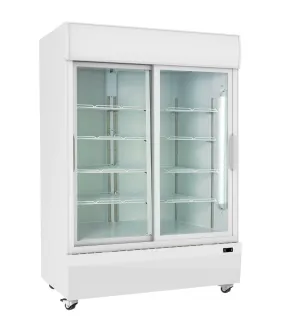 Prodis Double Sliding Door Tall Shop Display Fridge - XD1201S