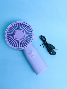 Rechargeable Mini Portable Fan Purple KTY81