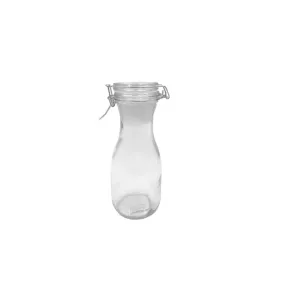 Regent Glass Carafe 500ml with Resealable Clip Top Glass Lid 27213