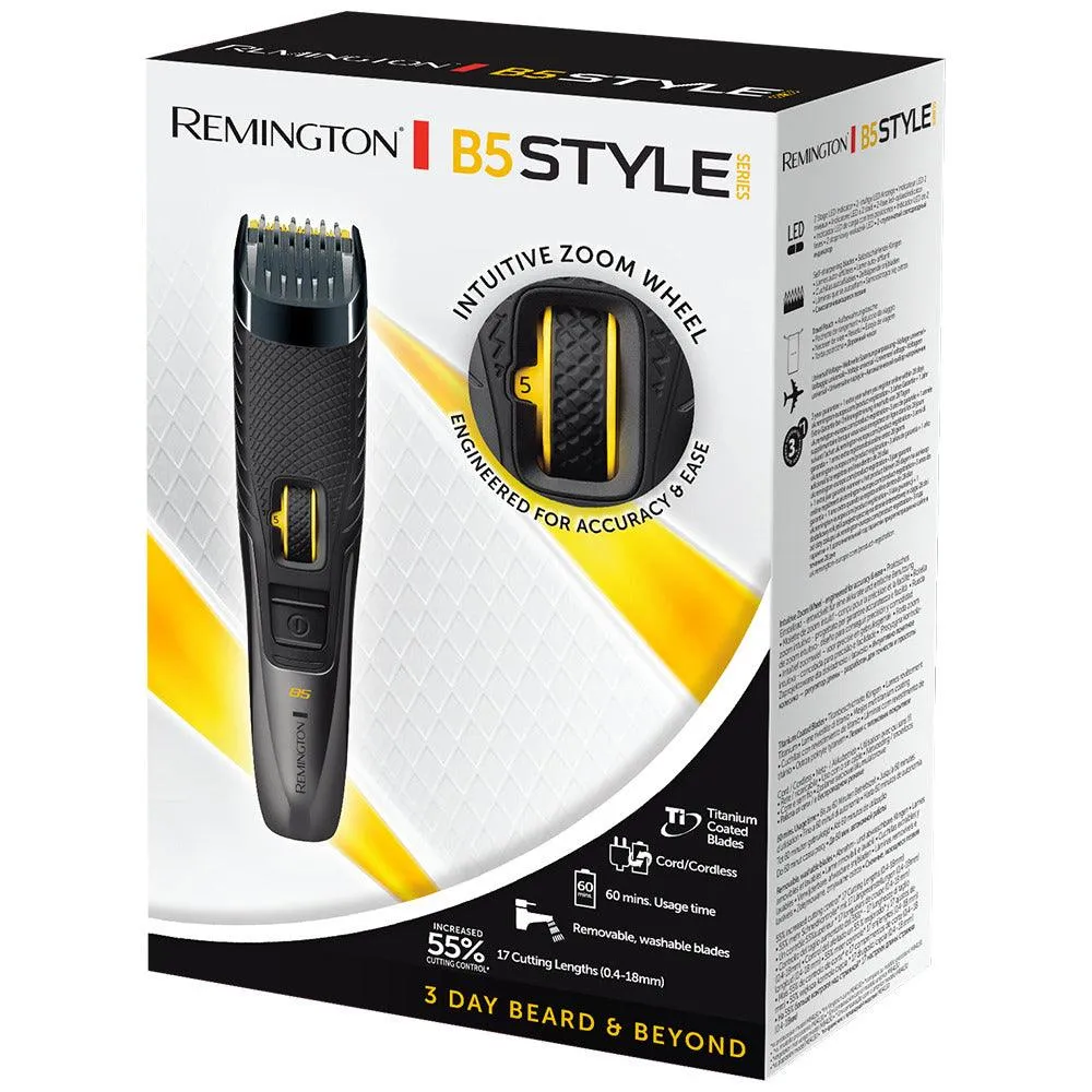 Remington B5 Style Series Beard Trimmer - Black | MB5000