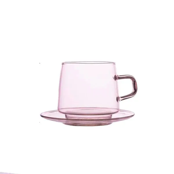 Retro Glass Mug Set