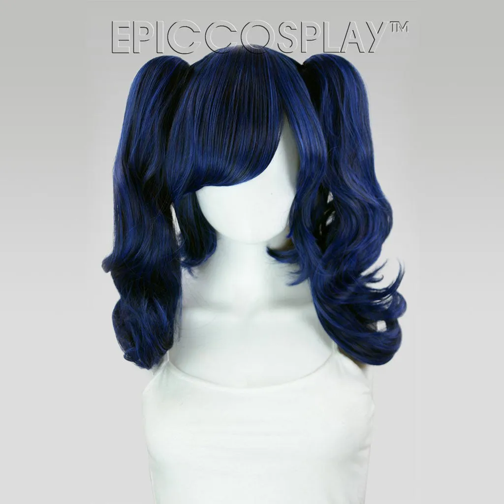 Rhea - Blue Black Fusion Wig