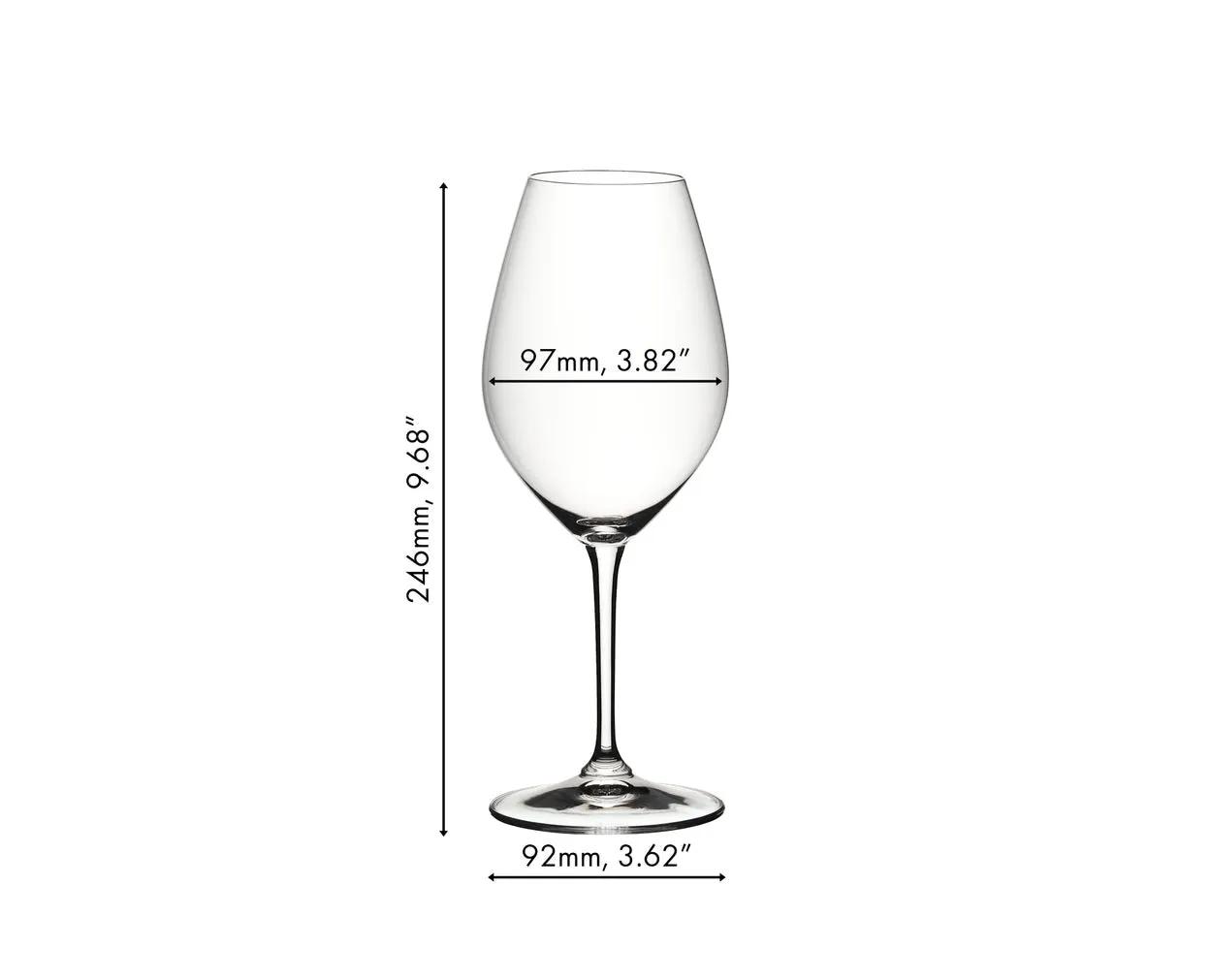 Riedel Wine Friendly Riedel 002 Red Wine Glass (Set 4)