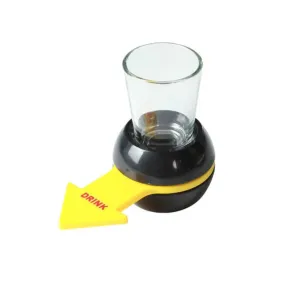 Rotatable Arrow Shot Spinner With Glass Cup F69-38-15