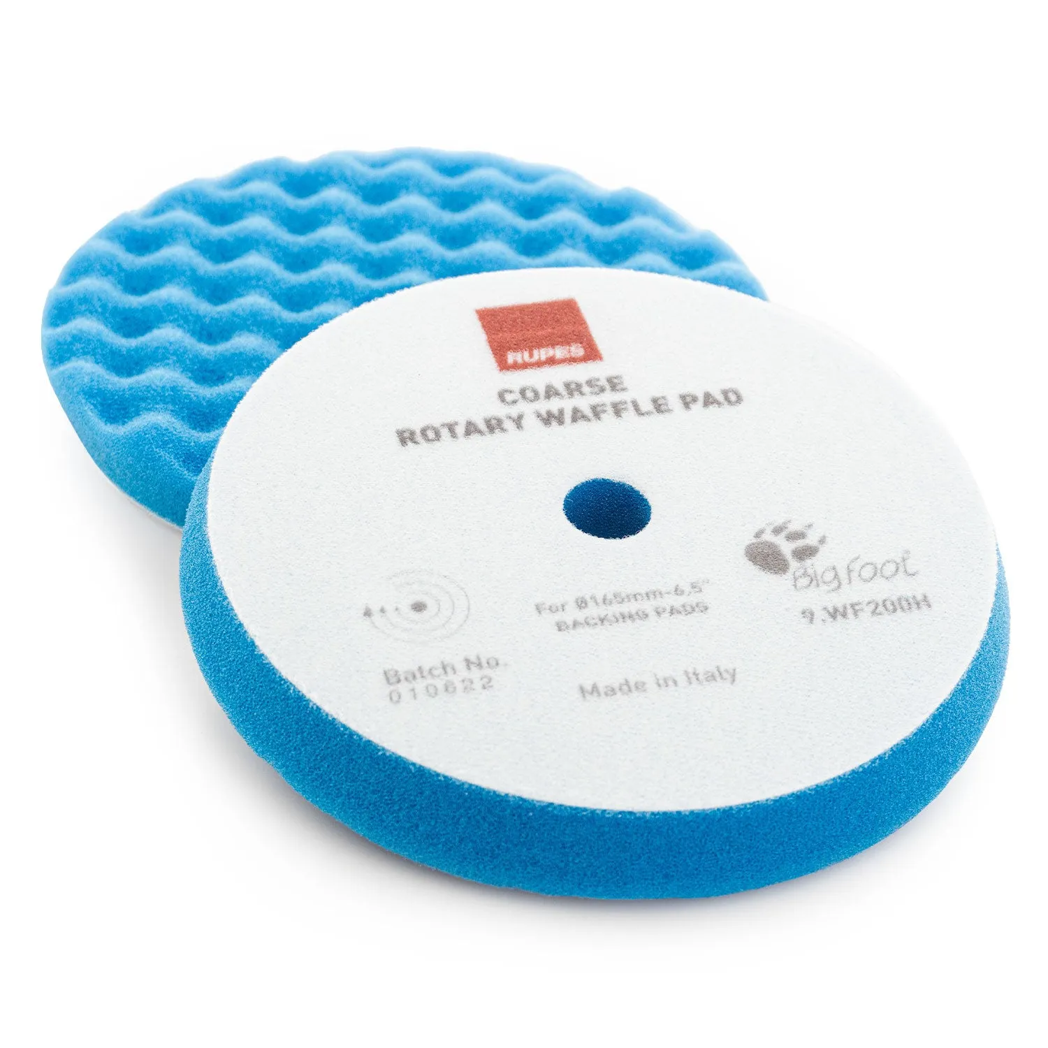 RUPES Coarse Blue Waffle Foam Pads