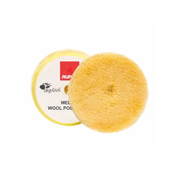 Rupes DA Medium Wool Pad (Yellow)