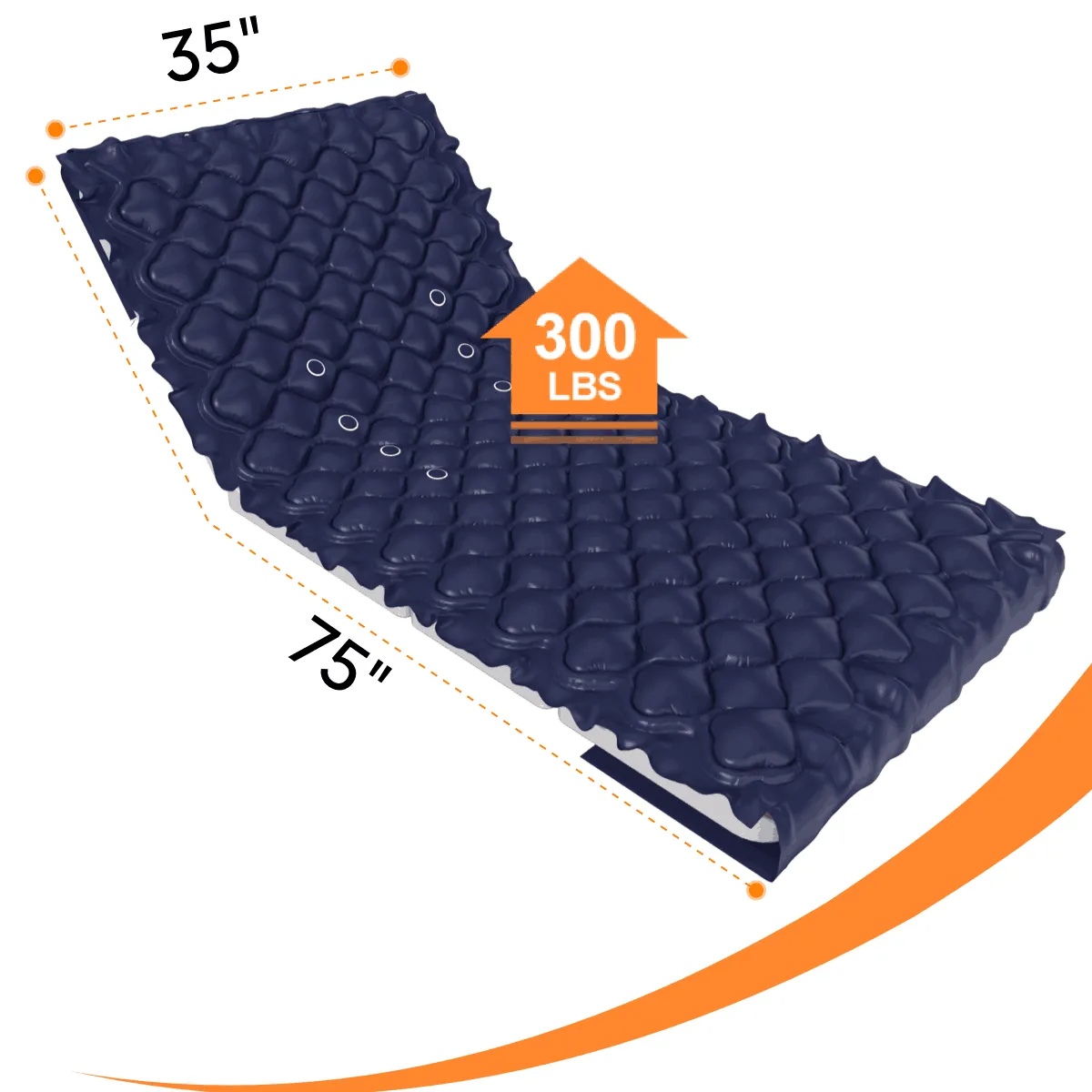 S34 Vents Alternating Air Pressure Mattress Pad