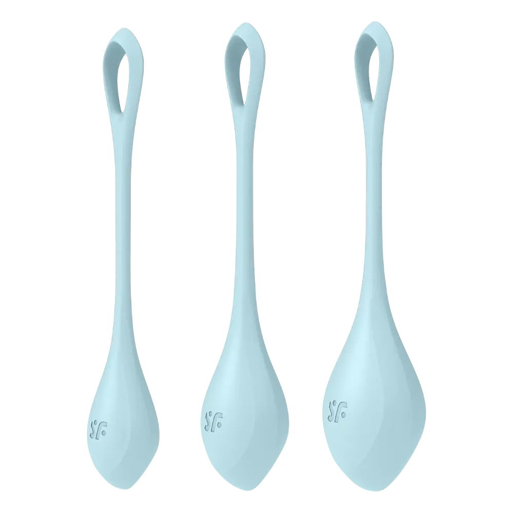 Satisfyer ''Yoni Power 2'' Trainer Set  -Light Blue