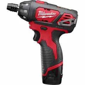 Screwdriver Kit - Milwaukee M12™ 1/4" Hex Screwdriver Kit, 2401-22