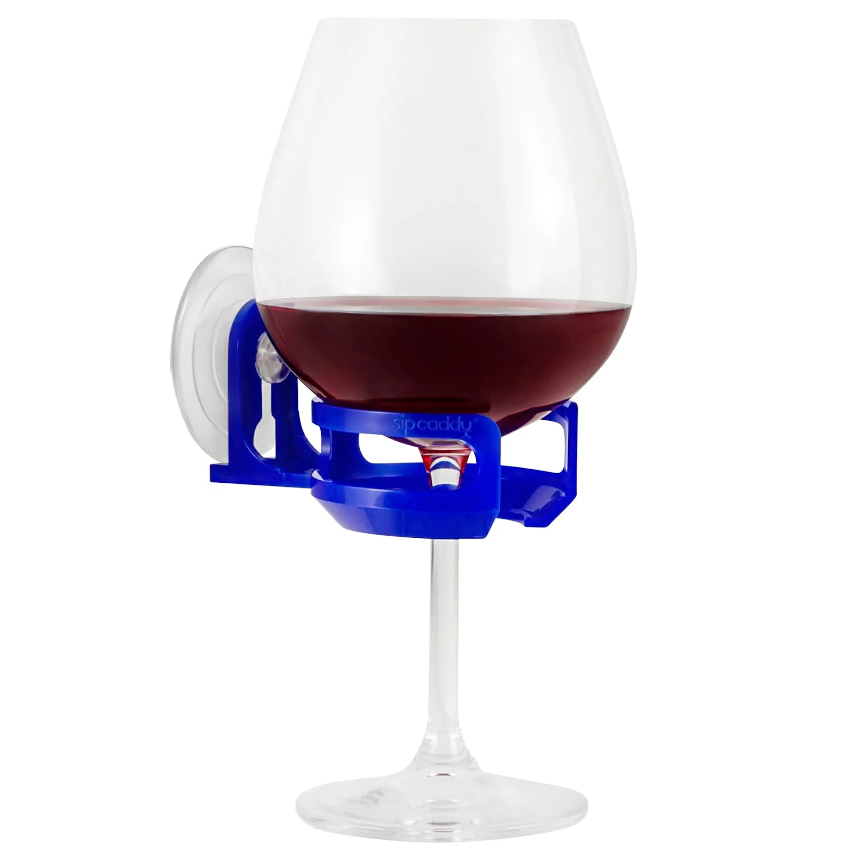 SipCaddy® SHOWER BEER & BATH WINE Holder - Blue