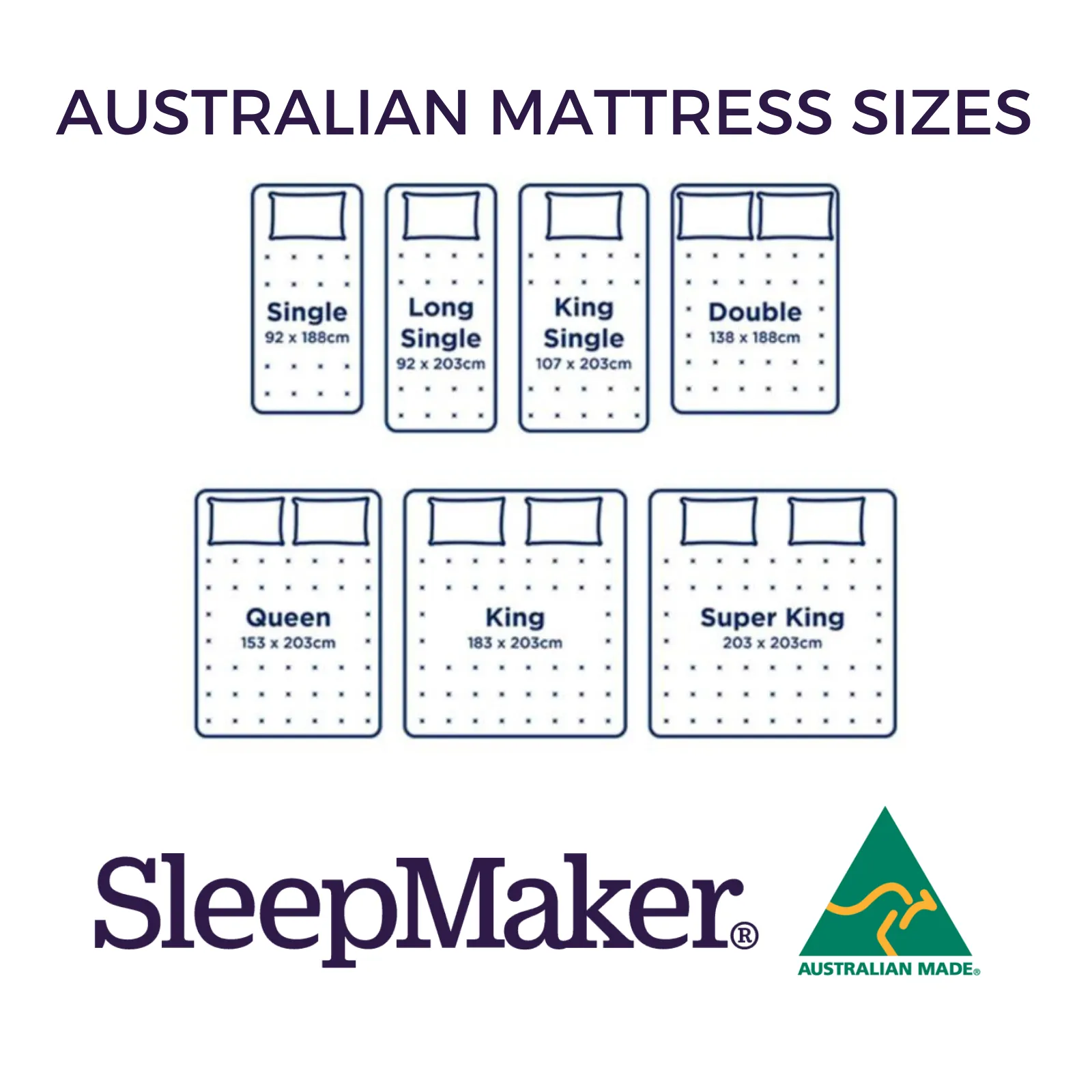 SleepMaker Traveller Miracoil Mattress - Firm