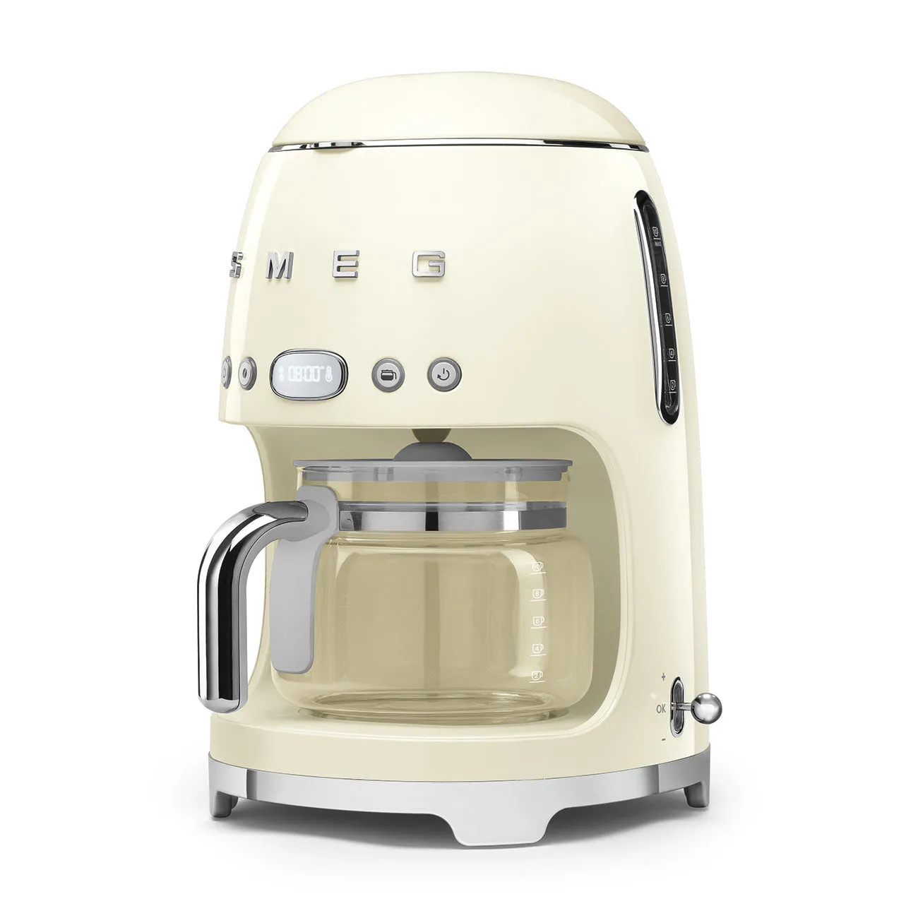 SMEG 50S Retro Drip Coffee Machine in Cream