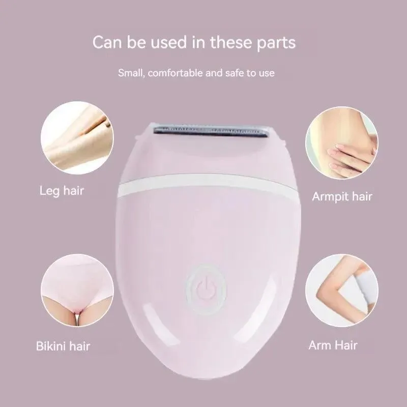 Smooth Skin Hair Removal Trimmer: Precision Shaving, Skin-Friendly, Wet/Dry Use