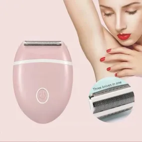 Smooth Skin Hair Removal Trimmer: Precision Shaving, Skin-Friendly, Wet/Dry Use