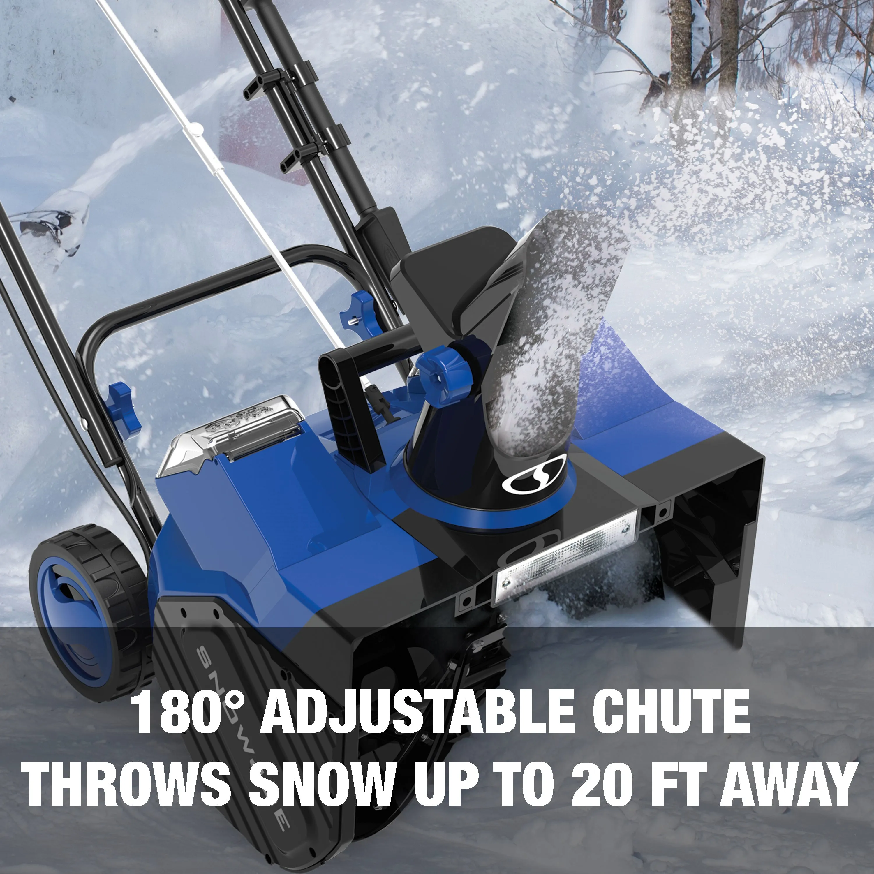 Snow Joe 24V-X2-SB18-CT 48-Volt iON  Cordless Snow Blower | 18-Inch | Tool Only